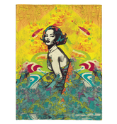 Surfing 1 49 Sherpa Blanket - Beyond T-shirts